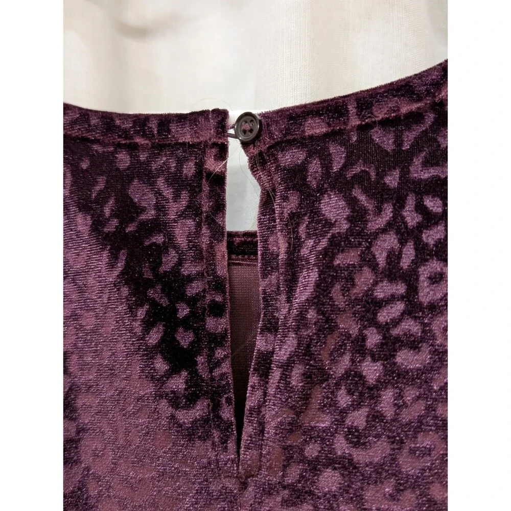 Girls So Velvet Jumpsuit Dark Purple XS 6/6X EUC